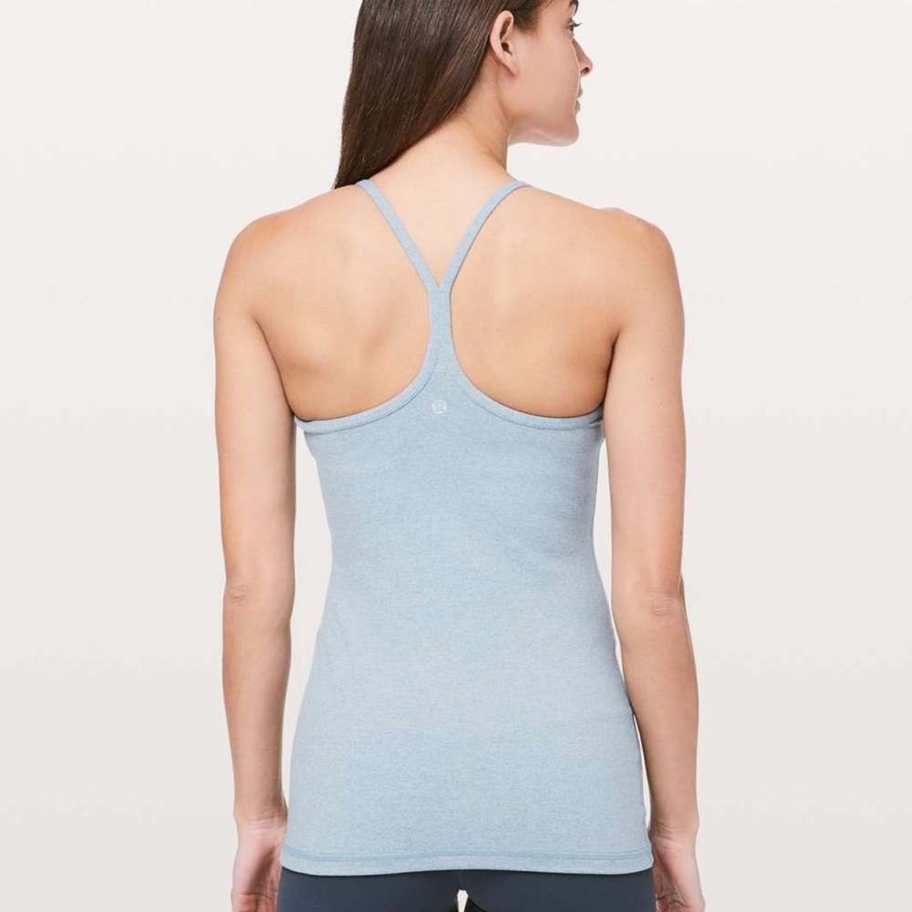 Lululemon Athletica Women's Light Blue “Y Tank” Top